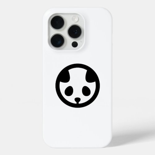 Panda mon iPhone 15 pro case