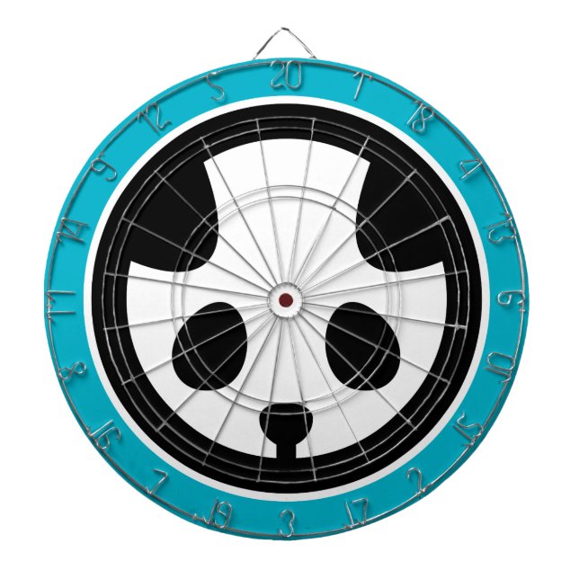 Panda mon dart board (Front)