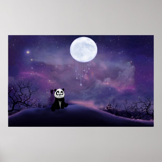 Panda Moon Poster (Front)