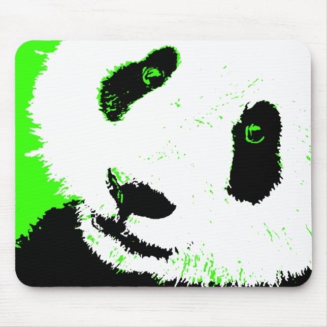 panda. mouse pad (Front)