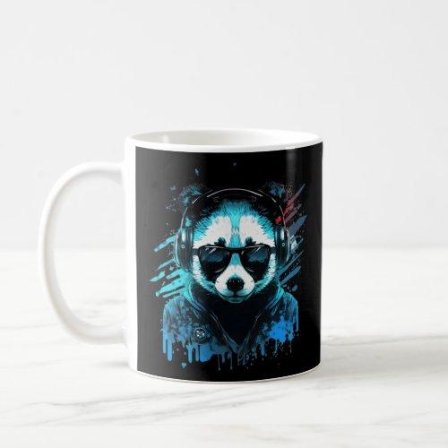 Panda Music Dj Controller Gaming Panda  Coffee Mug
