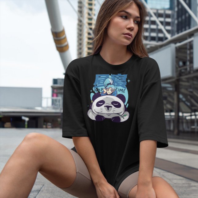 Panda Nap Time Anime  T-Shirt (Creator Uploaded)