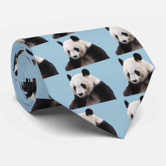 panda neck tie (Rolled)