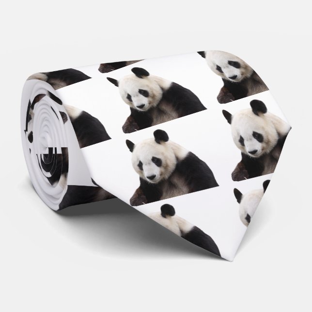 panda neck tie (Rolled)