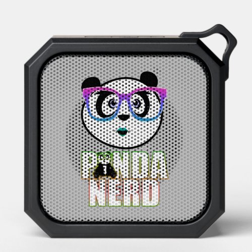 Panda Nerd Girl _ Rainbow Bluetooth Speaker