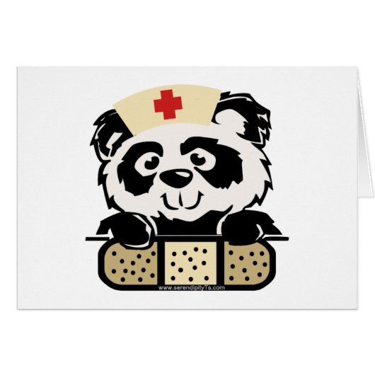 Panda Nurse Cards (Front Horizontal)