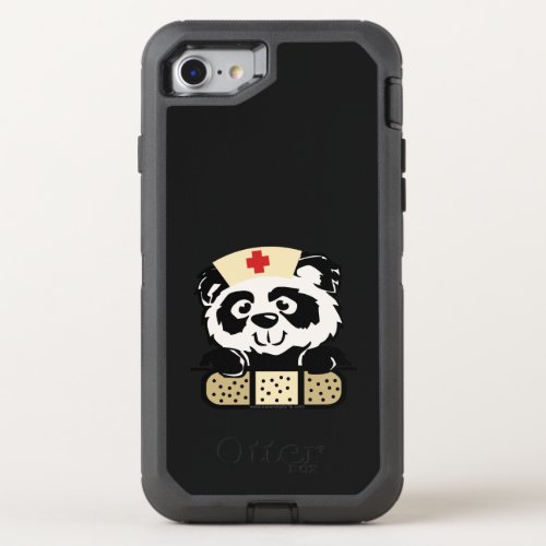 Panda Nurse OtterBox Defender iPhone SE87 Case