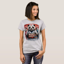 Panda Nurse Squad Graduation Shirt – Cute Nursing