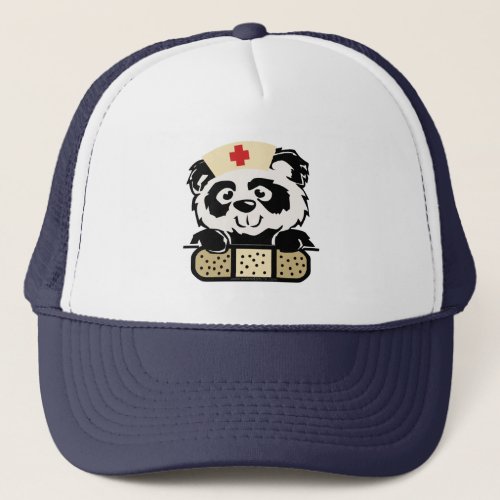 Panda Nurse Trucker Hat