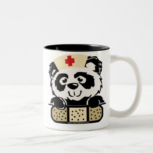 Panda Nurse Two_Tone Coffee Mug