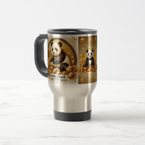 Panda of Luck Travel Mug 27