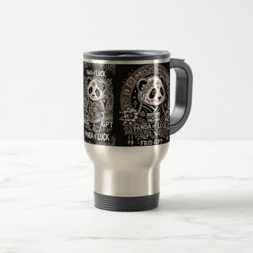 Panda of Luck Travel Mug 28