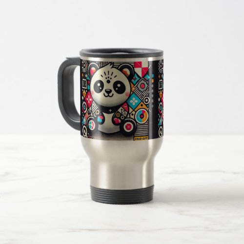 Panda of Luck Travel Mug 33