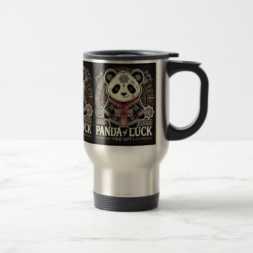 Panda of Luck Travel Mug 39