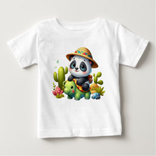 Panda on Safari Baby Adventure Tee