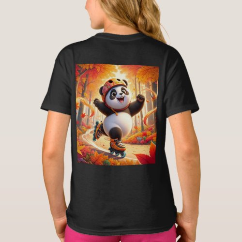 Panda on the Move T_Shirt