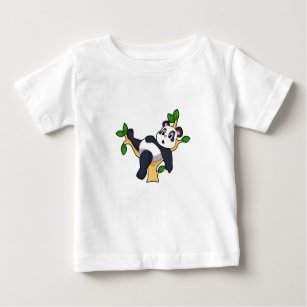 Panda on Tree Baby T-Shirt