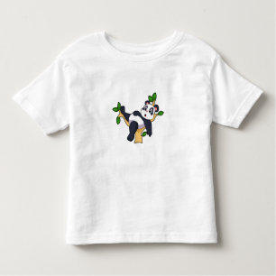 Panda on Tree Toddler T-shirt
