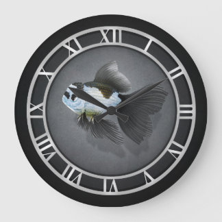 Panda Oranda Goldfish Clock