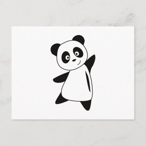 Panda Panda Bear Sweet Animals Children Postcard