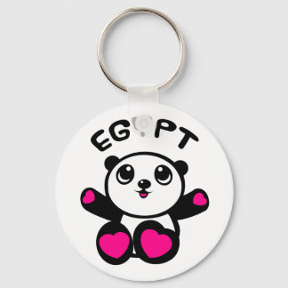 Panda Panda Egypt Keychain