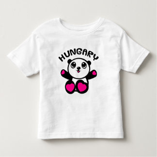 Panda Panda Hungary Toddler T-shirt