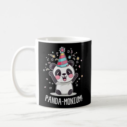 Panda Panda_Monium Animal Pun Kawaii Coon Coffee Mug