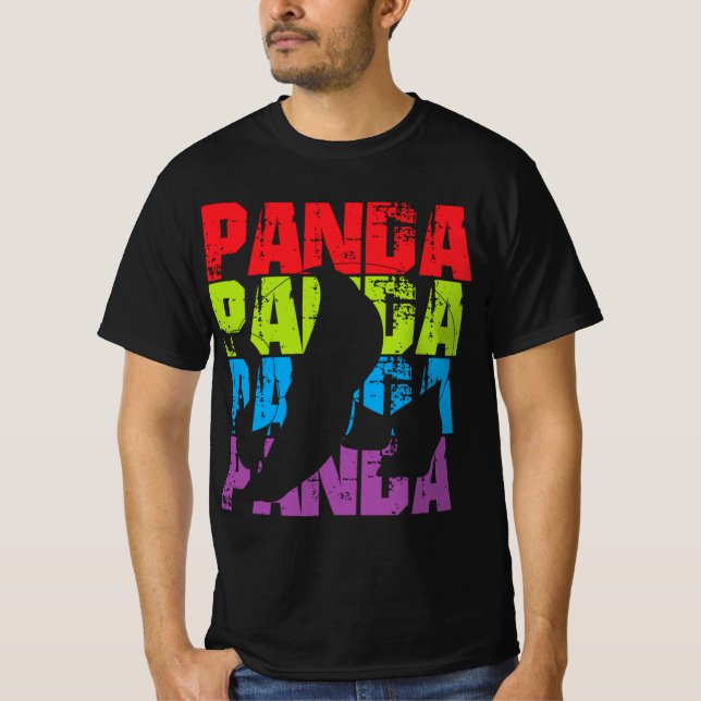 Panda Panda Panda  T-Shirt (Front)