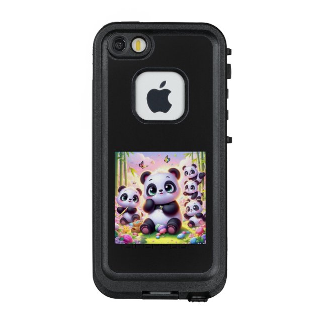 Panda Paradise LifeProof iPhone Case (Back)
