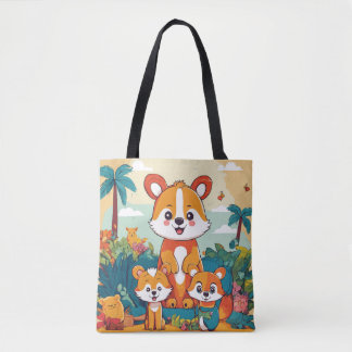 Panda Paradise Tote Bag