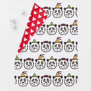 Panda Party Baby Blanket