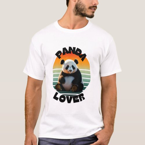 Panda Passion Adorable Designs for Panda Lovers T_Shirt
