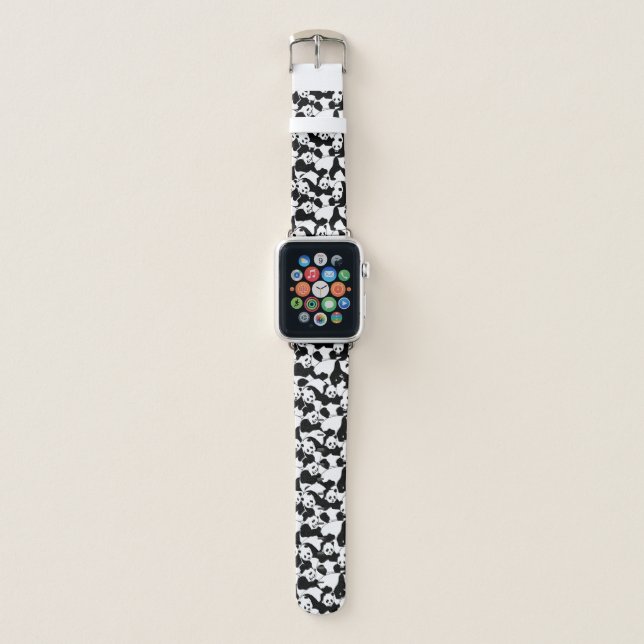 Panda pattern apple watch band (Front)