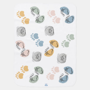 Panda Pattern Cartoon Kids Baby Blanket