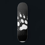 Panda Paw Skateboard<br><div class="desc">A panda's paw print.</div>