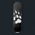 Panda Paw Skateboard<br><div class="desc">A panda's paw print.</div>