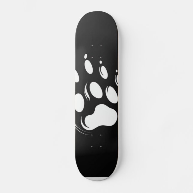 Panda Paw Skateboard (Front)