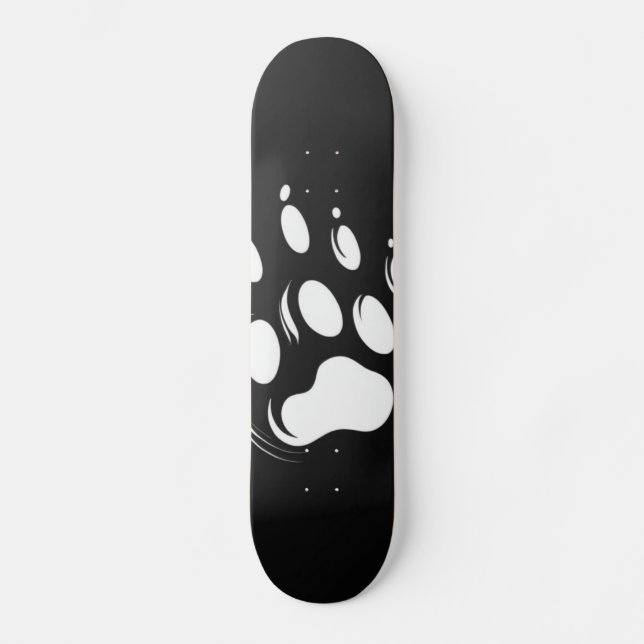 Panda Paw Skateboard (Front)
