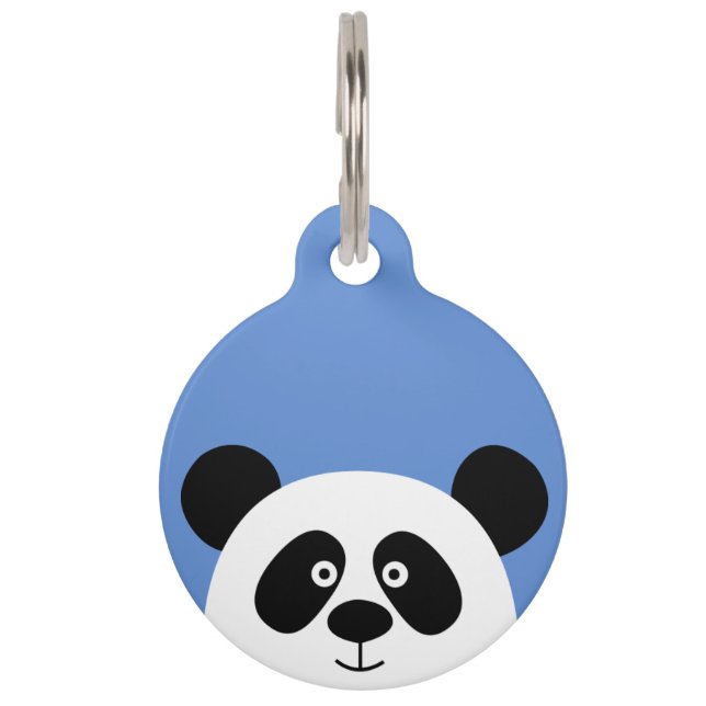 Panda Pet ID Tag (Front)
