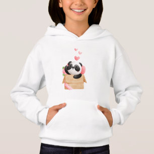 🐼✨ "Panda Pic" Logo – A Charming and Unique Desig Hoodie