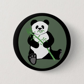 Panda Pinback Button