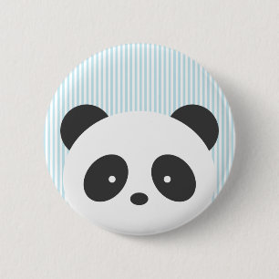 Panda Pinback Button
