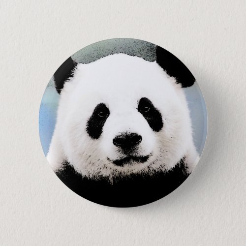 Panda Pinback Button