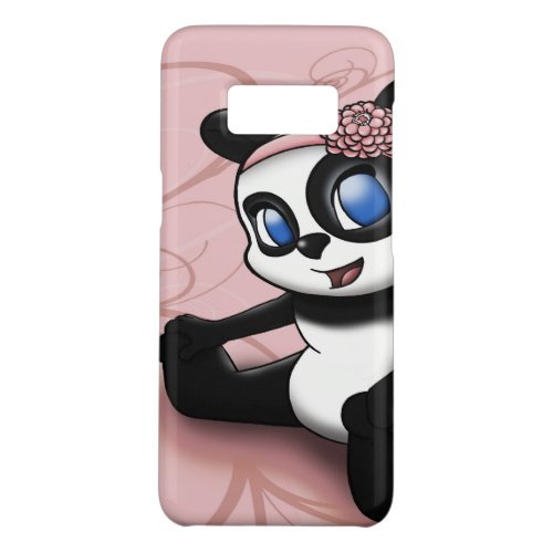 Panda Pink Case_Mate Samsung Galaxy S8 Case