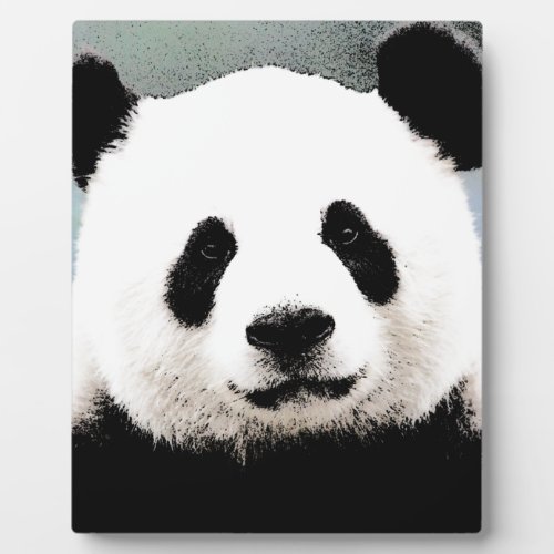 Panda Plaque