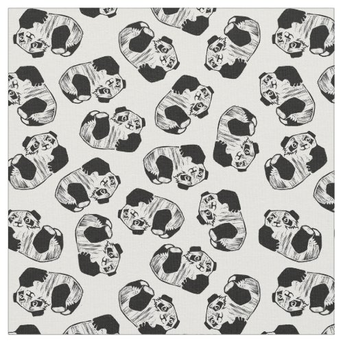 Panda Play Custom Combed Cotton 56 width Fabric