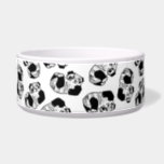 Panda Play Large Pet Bowl<br><div class="desc">An original linoprint of a cute little black and white panda bear at play. Perfect for children and kids who like cuddly animals.
www.marianablackillustration.com
Copyright © 2016 Mariana Musa for Mariana Black Illustration. All rights reserved.</div>