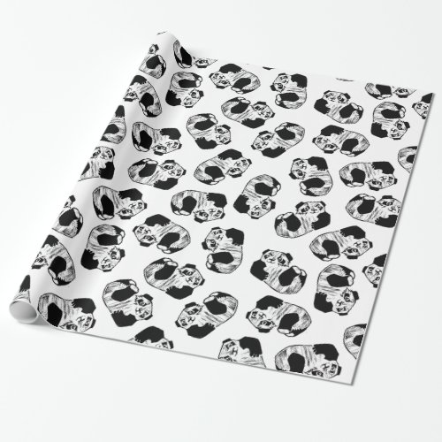 Panda Play Wrapping Paper 30 x 6 Wrapping Paper