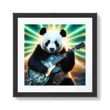 Panda Playing Guitar