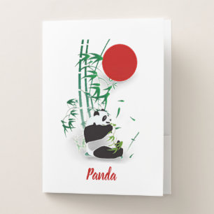 Panda   pocket folder